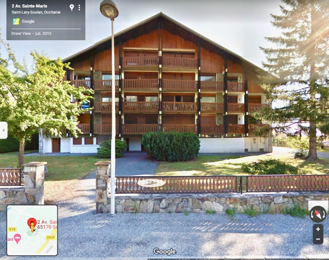 T2 Centre Village - Proximite Telecabine - Vue Montagne Plein Sud - Terrasse Couverte - Balcon - Chambre 1 Lit Double En 160 - Salon 1 Canape Convertible En 140 - Cuisine Separee Saint-Lary-Soulan Bagian luar foto